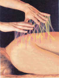 Energy coming from hands when using Therapeutic Touch